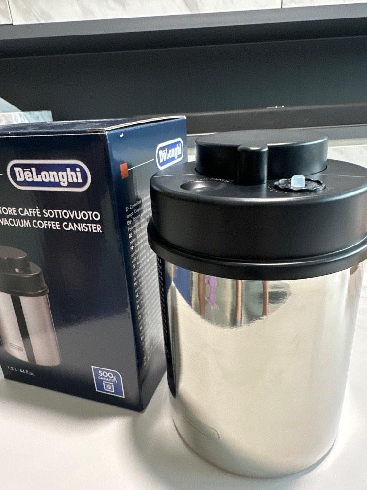 DeLonghi Vacuum Coffee Canister, Furniture & Home Living, Kitchenware