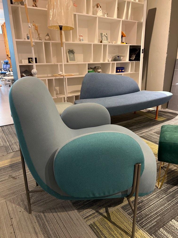 Designer single sofa display set clearance sale