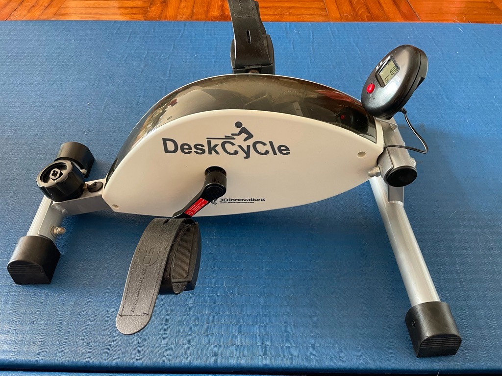 pedal bike under desk work