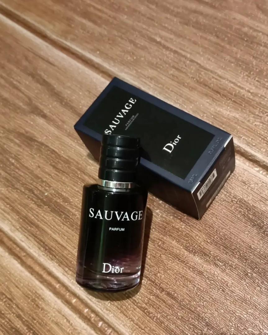 Dior Sauvage PARFUM 15ml original, Beauty & Personal Care, Fragrance ...