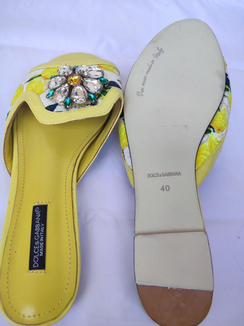 dolce and gabbana slip on womens