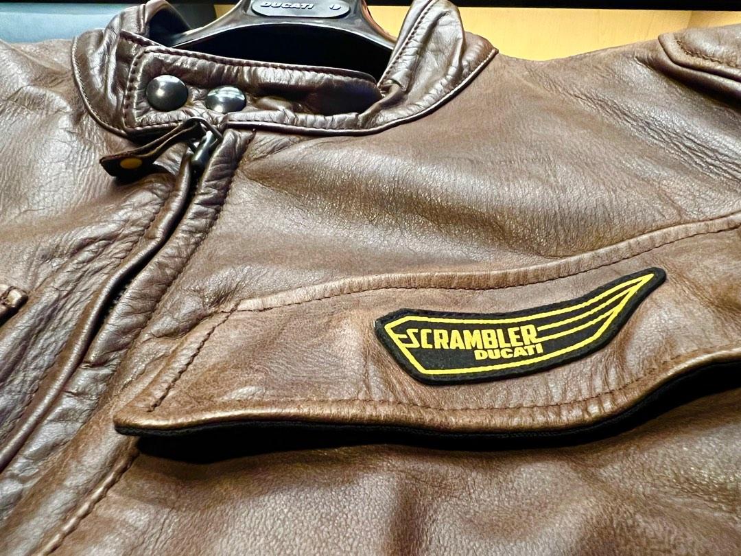 Ducati Scrambler Leather Jacket Quattrotasche Motorcycles