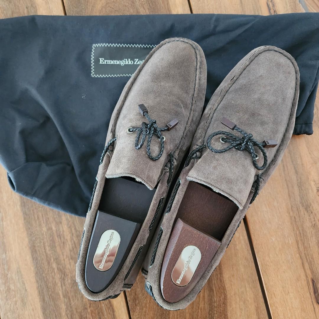 Ermenegildo Zegna loafers suede, Men's Fashion, Footwear, Casual shoes on  Carousell