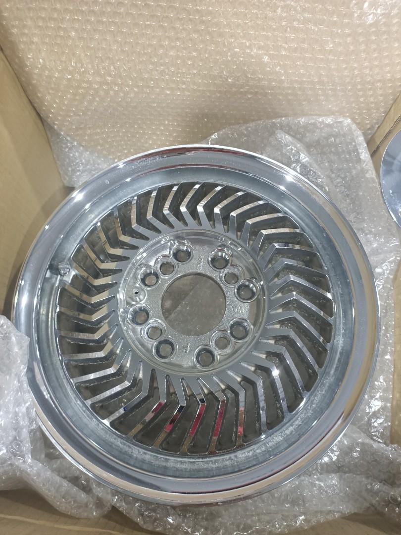 EXTREMELY RARE WORK WHEELS CARVING HEAD 40(FORTY) WHEELS RIMS, Car