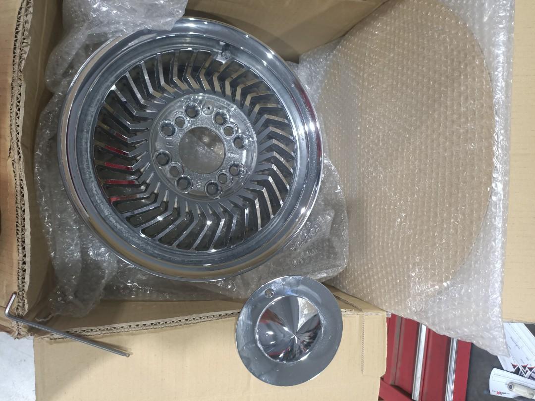 EXTREMELY RARE WORK WHEELS CARVING HEAD 40(FORTY) WHEELS RIMS, Car