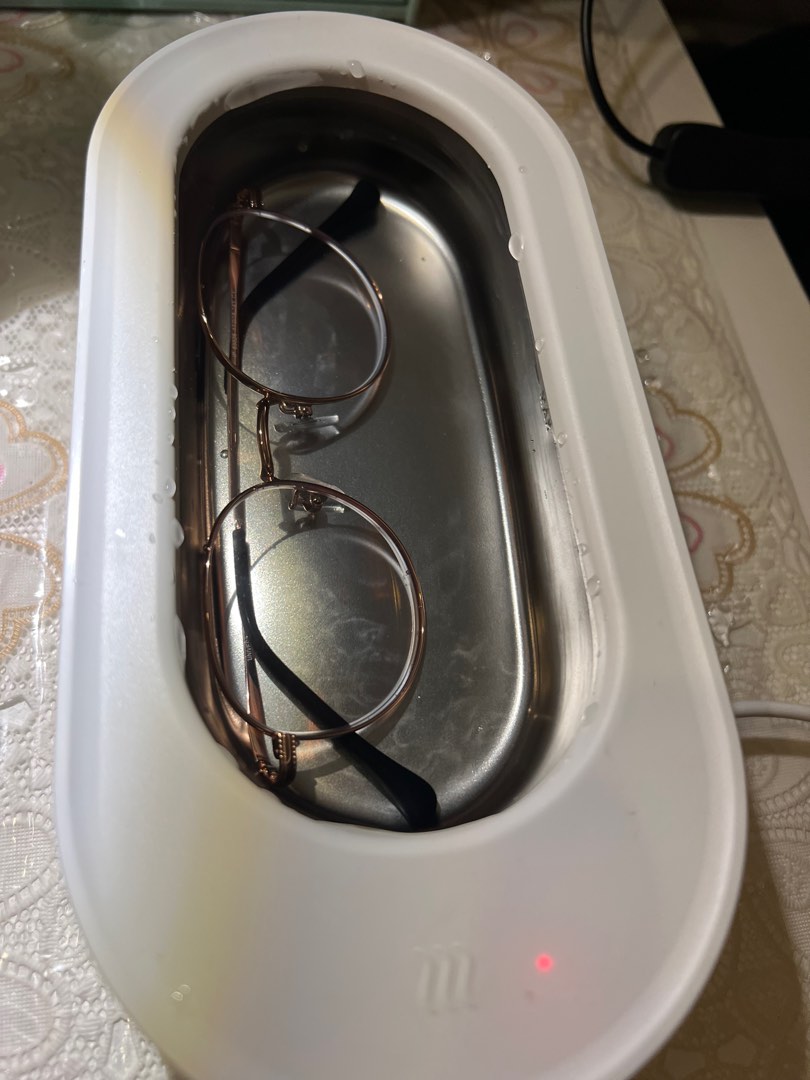 Eyeglass cleaner machine, Health & Nutrition, Massage Devices on Carousell