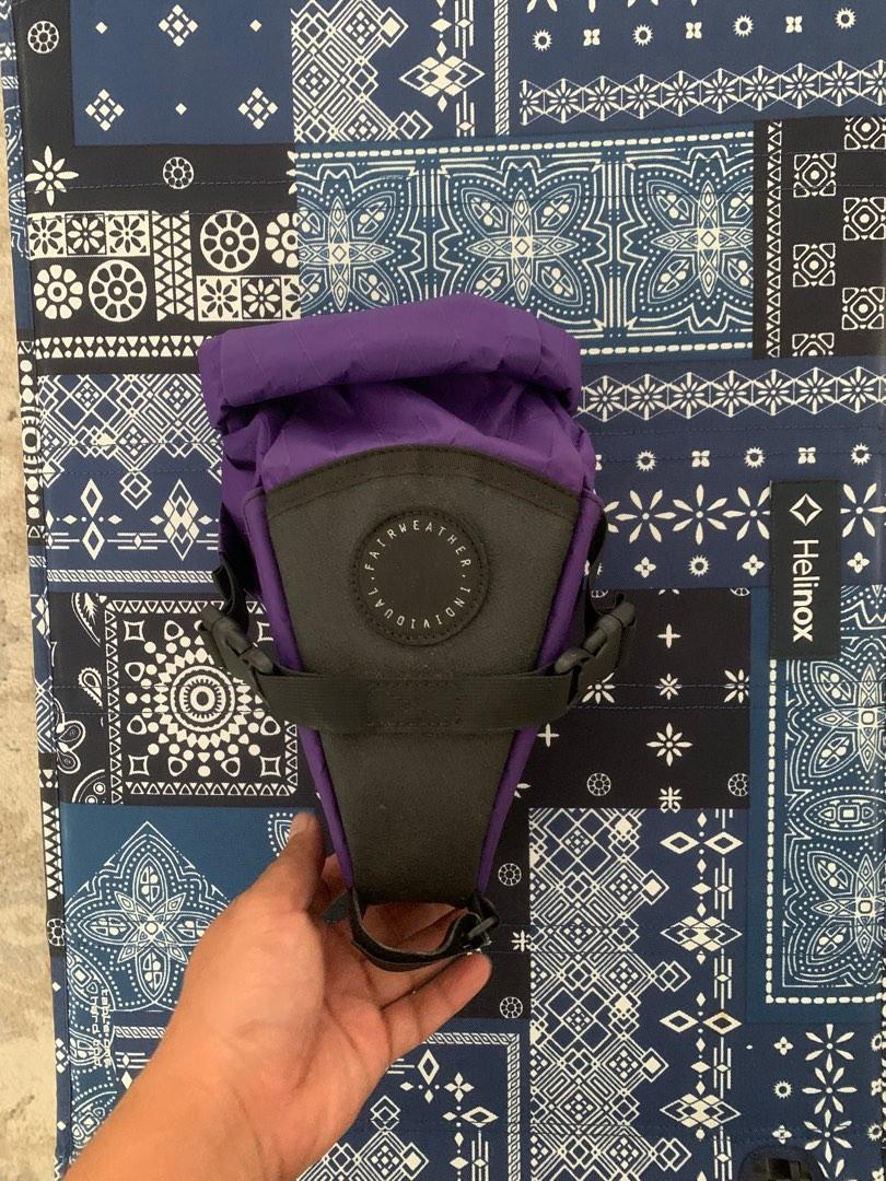 アクセサリー FAIRWEATHER seat bag mini (purple) FAIRWEATHER* seat bag mini (purple) - BLUE LUG ONLINE STORE