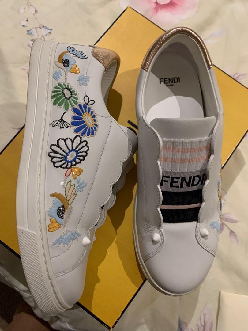 Fendi Floral Sneakers