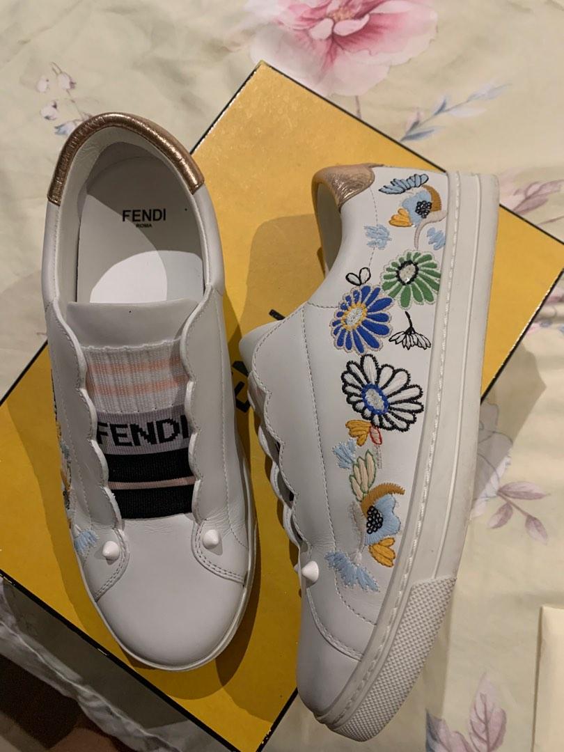 Fendi floral hot sale sneakers