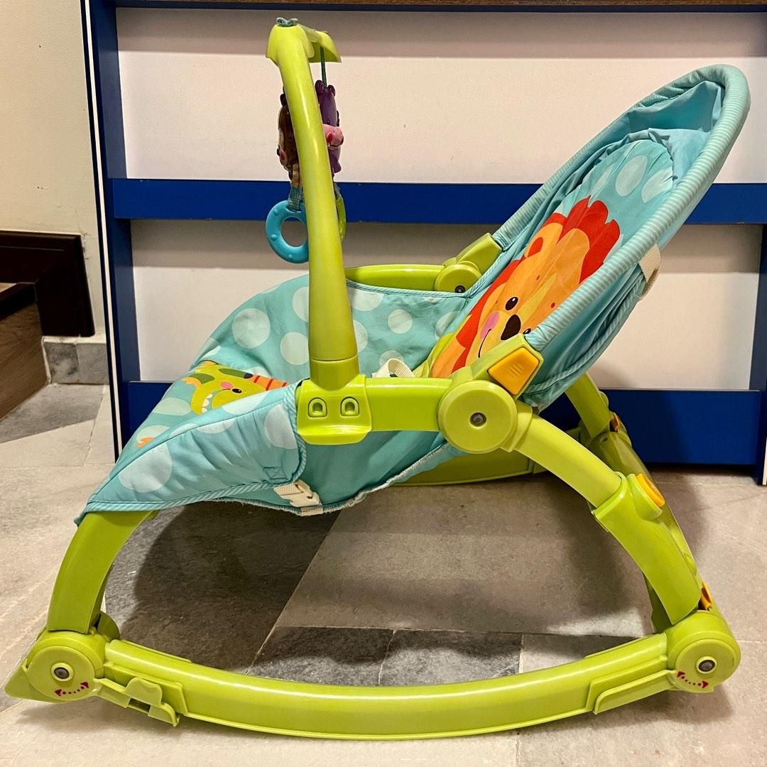 Fisher Price NewborntoToddler Rocker Lion with Overhang Rattle Toys