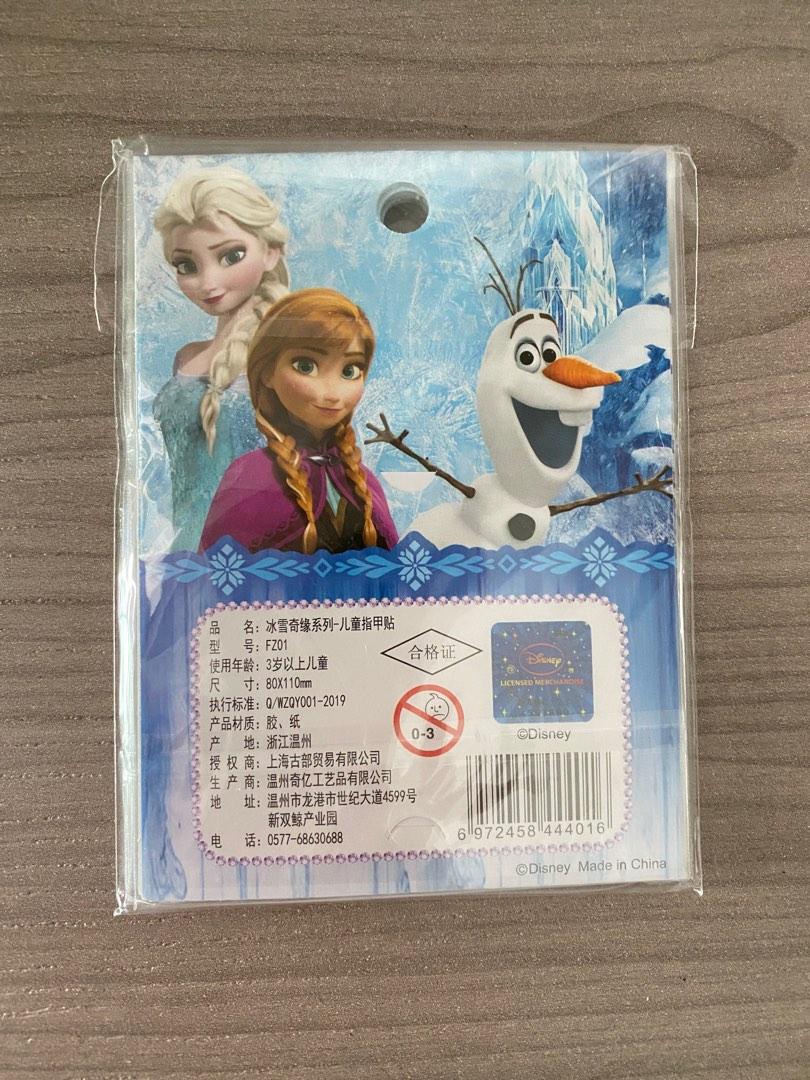 Hands　Frozen　Nails　Personal　on　nail　art　stickers,　Beauty　Care,　Carousell