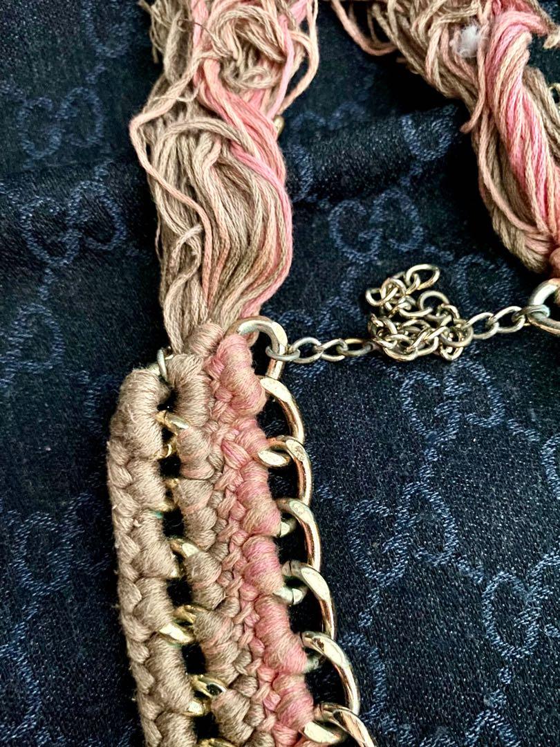 Glass crystal necklace sale