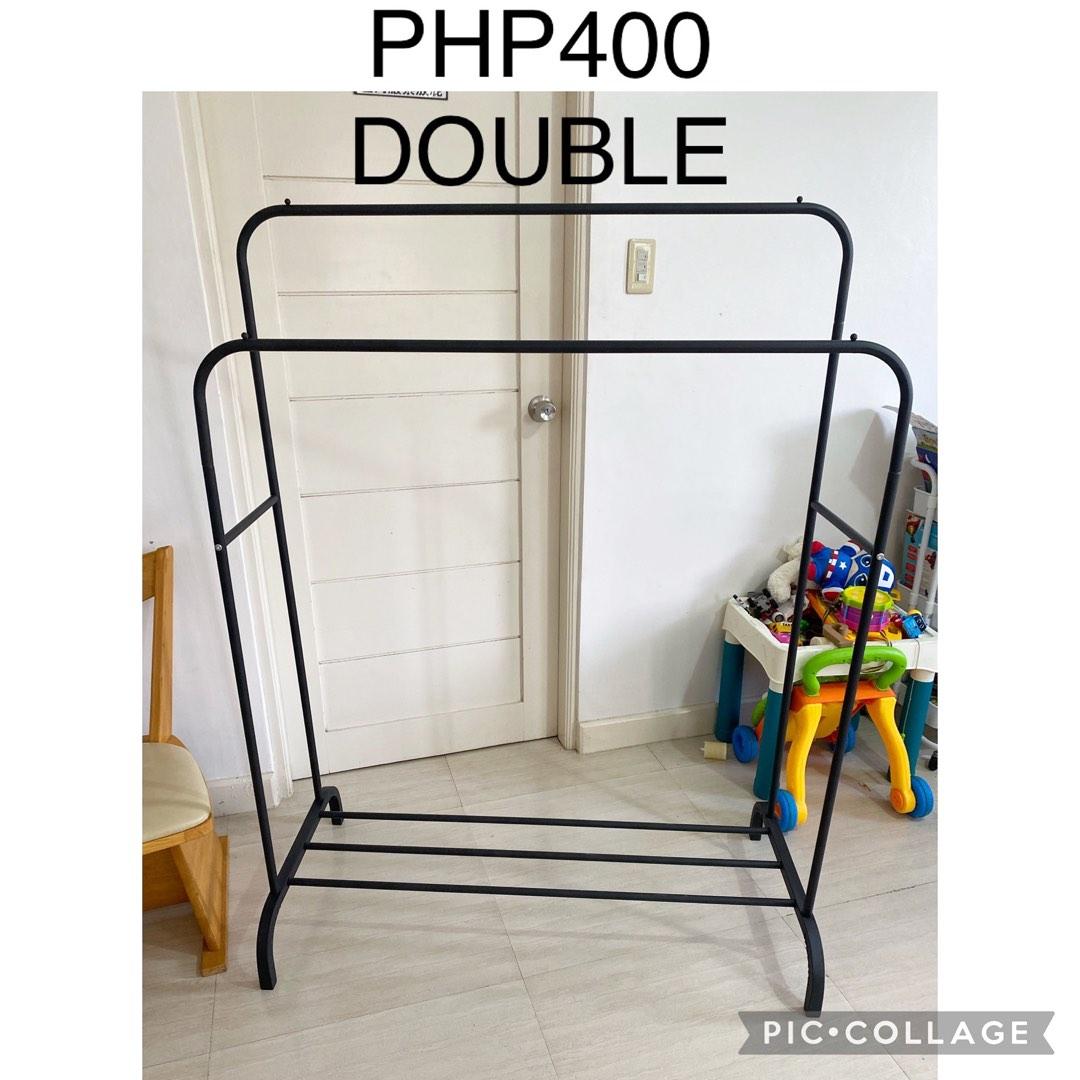 Good as new double clothes rack, Furniture & Home Living, Home