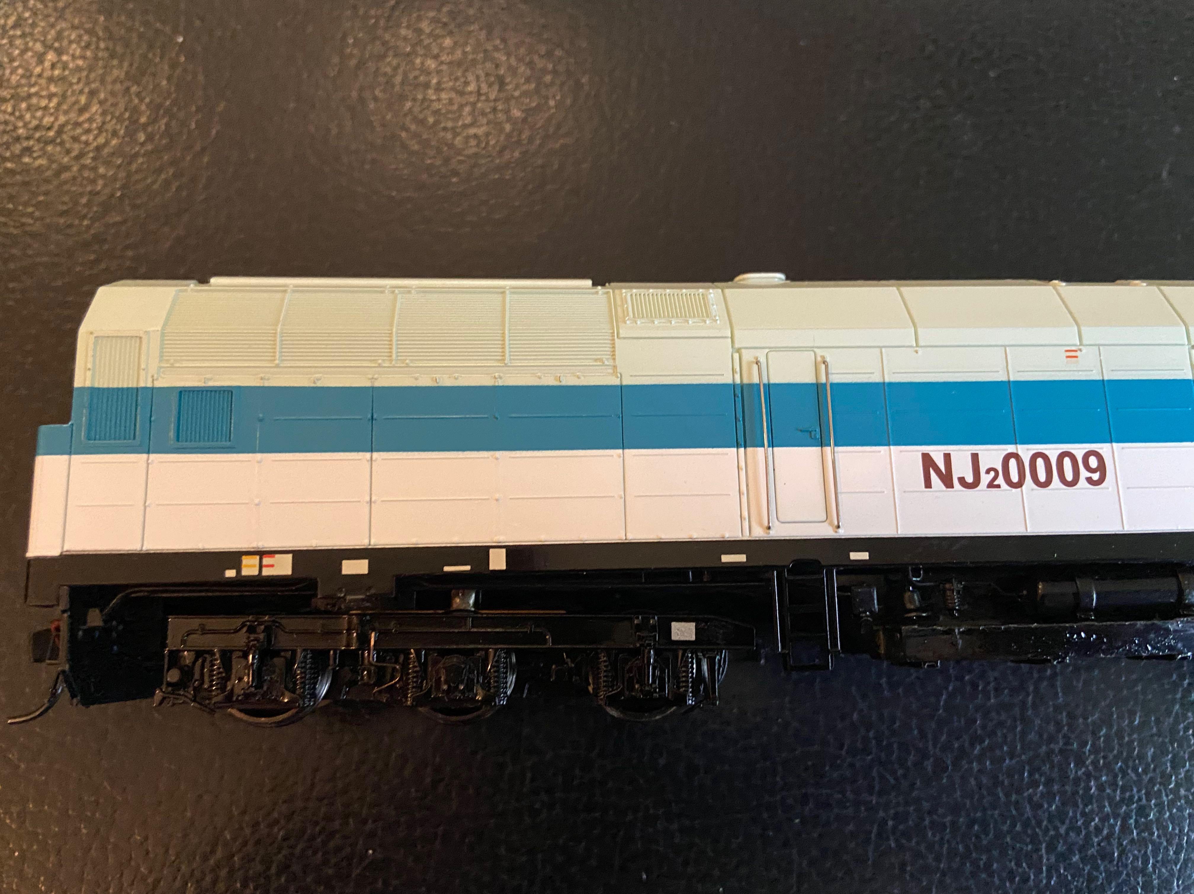 Ho 1/87 1:87 Bachmann trains 百万城新版2022款中國鐵路NJ2 內燃機車