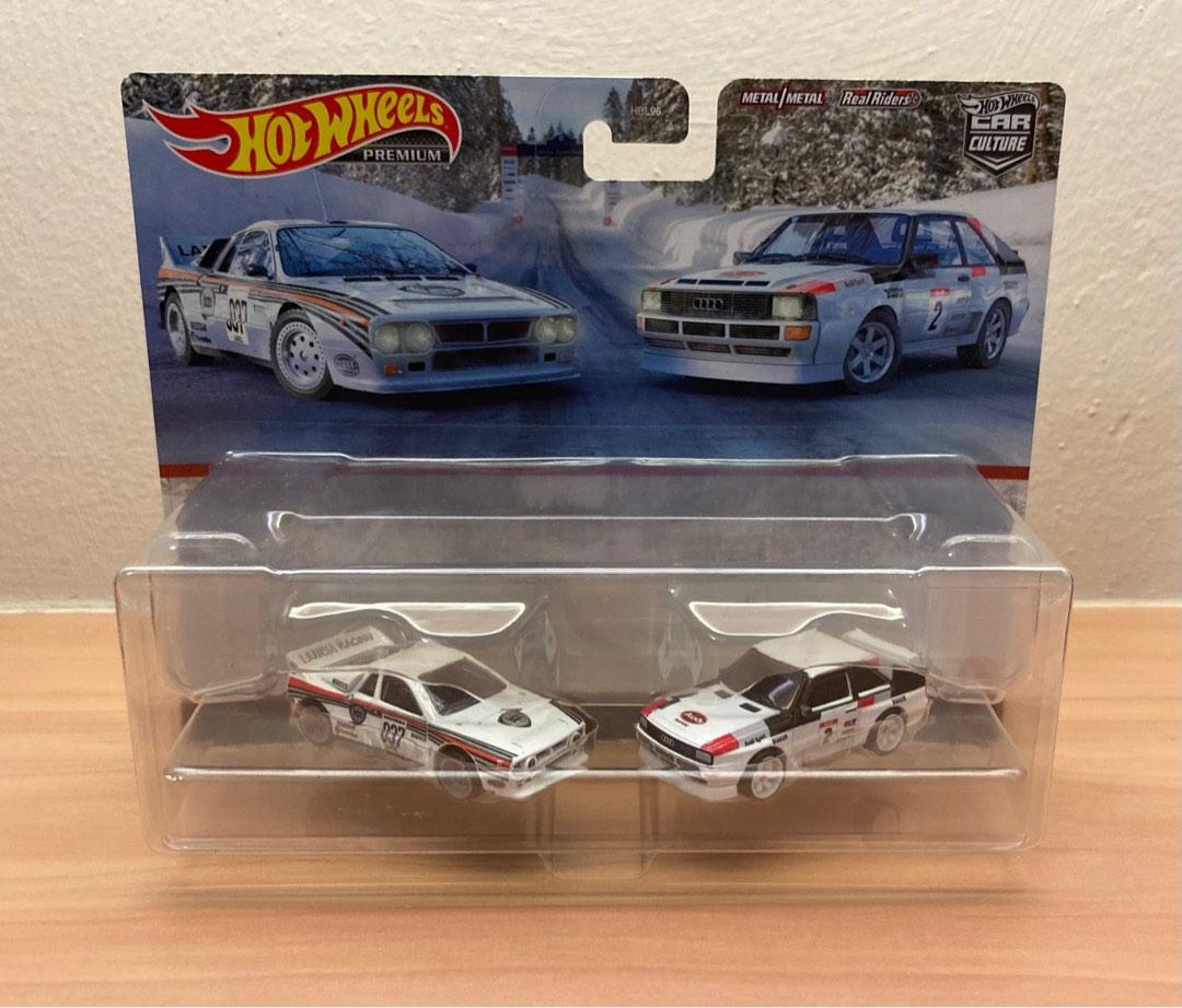 Hot Wheels Car Culture 2pack Lancia Rally 037, ‘84 Audi Quattro
