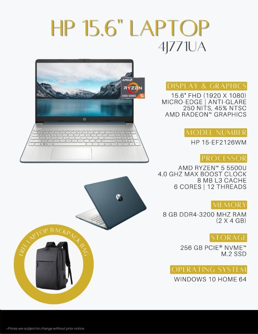 Hp Ryzen 5, Computers & Tech, Laptops & Notebooks on Carousell