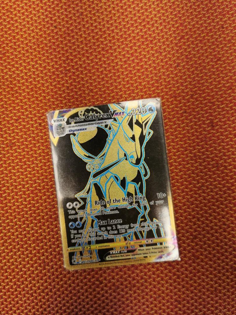 pokemon card ice rider calyrex vmax gold Castle Games Magic: the Gathering, MTG, Pokemon, One Piece, Singles,  Commander