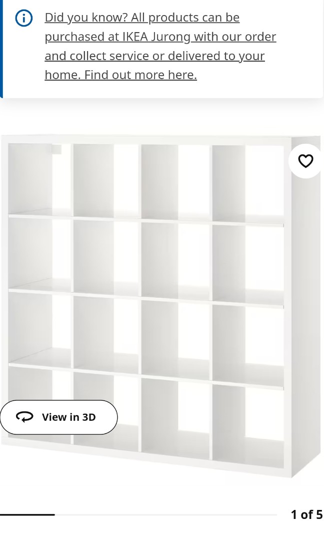 Ikea Kallax Bookshelf, Furniture & Home Living, Furniture, Shelves, & Racks on Carousell