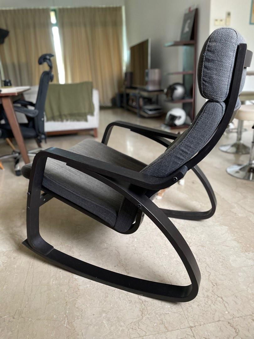 Ikea poang rocking chair, Furniture & Home Living, Furniture, Chairs on