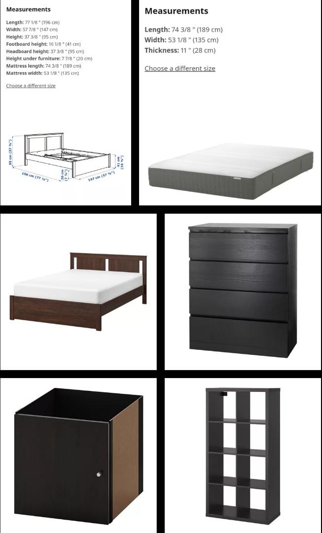 Ikea shelf wardrobe bed, 傢俬＆家居, 傢俬, 其他家居傢俬 on Carousell