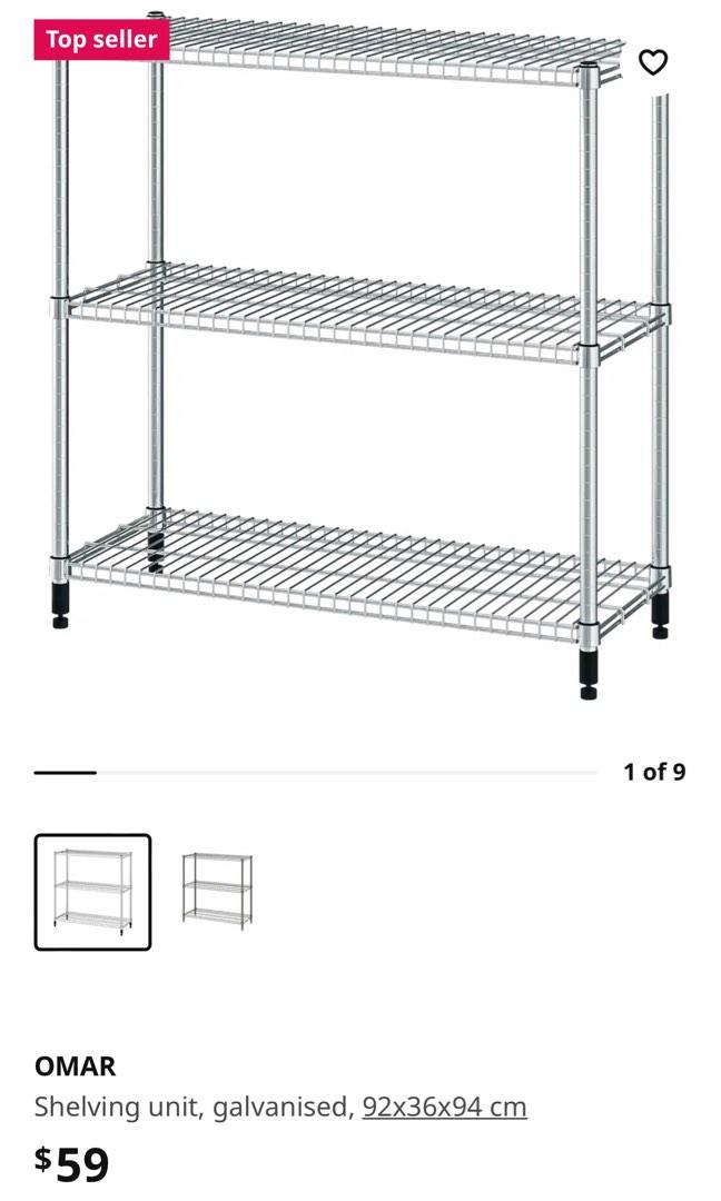 Ikea Shelving Unit, Furniture & Home Living, Furniture, Shelves