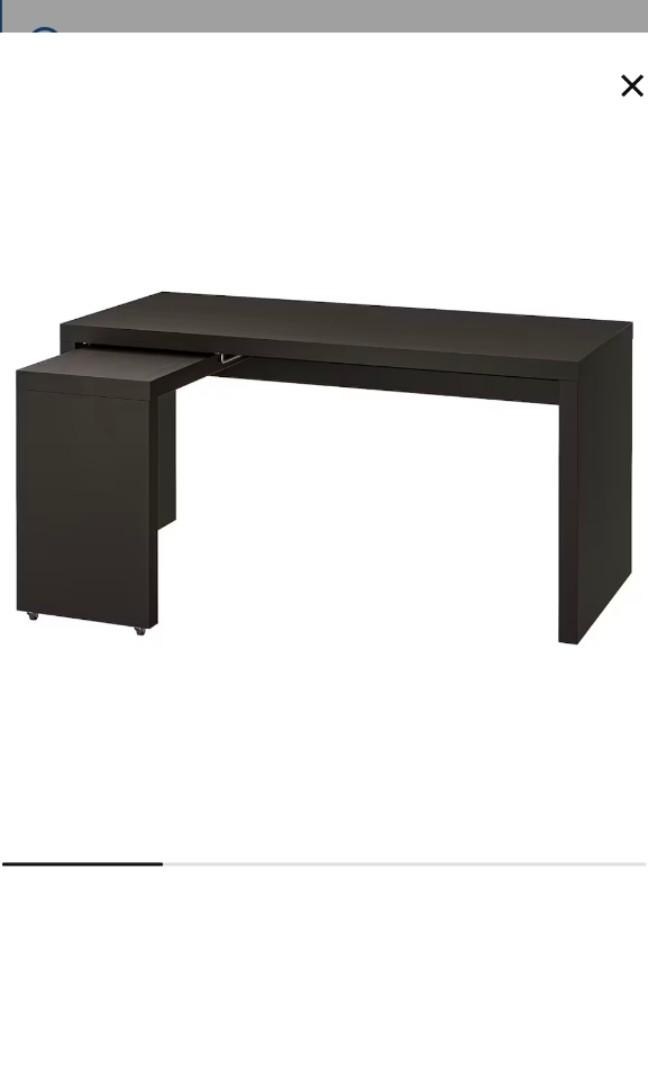 IKEA Study Table, Furniture & Home Living, Furniture, Tables & Sets on