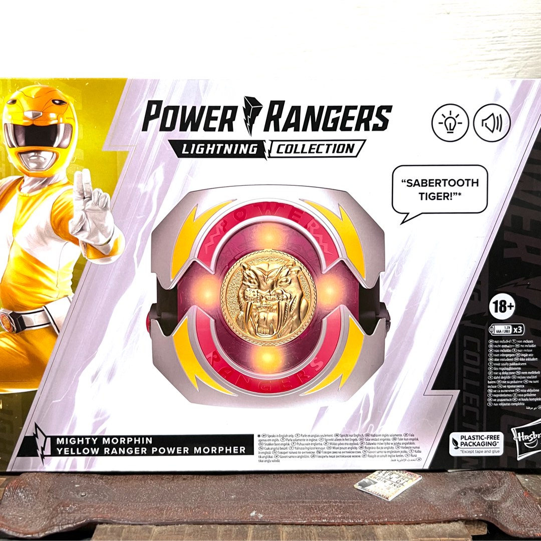 [In hand] Hasbro Lightning Collection MMPR Might Morphin Power Rangers ...