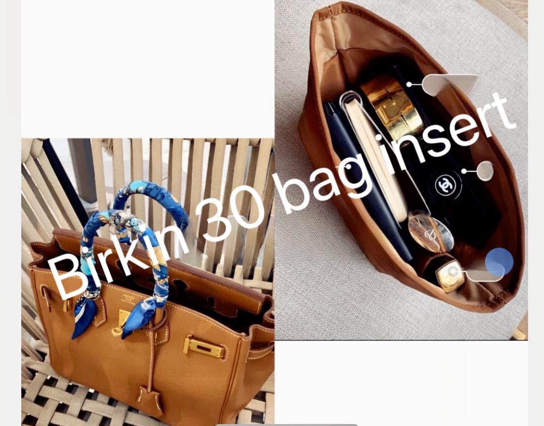 Satin Pillow Luxury Bag Shaper For Hermes Birkin 25, Birkin 30 and