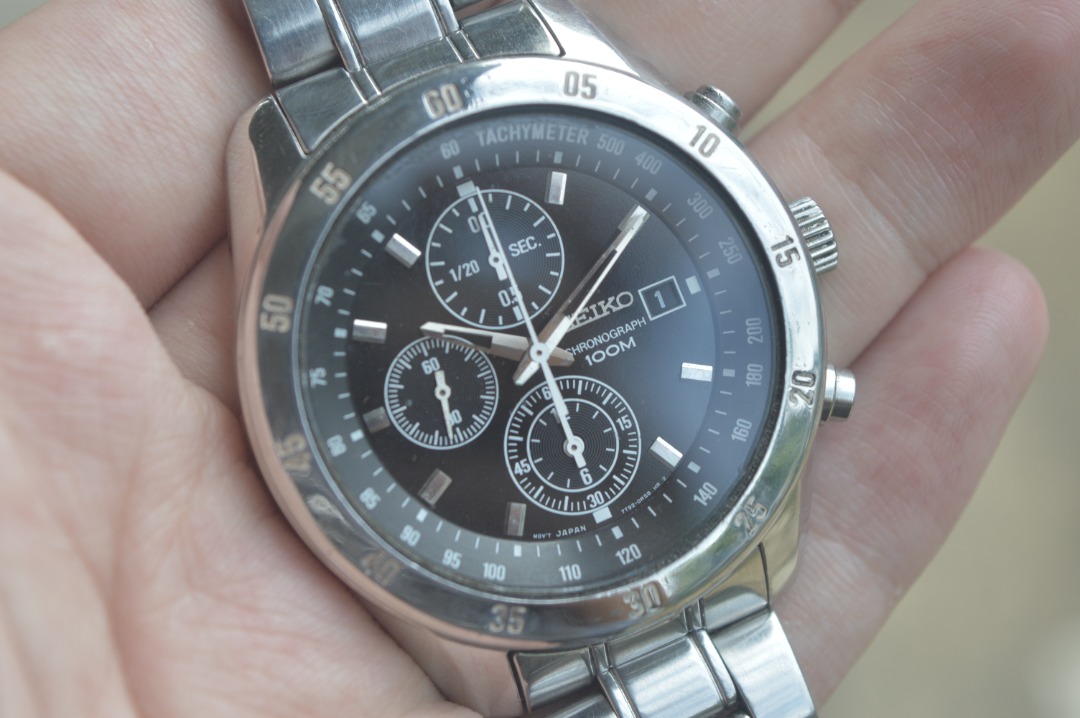 Jam tangan store seiko chronograph original