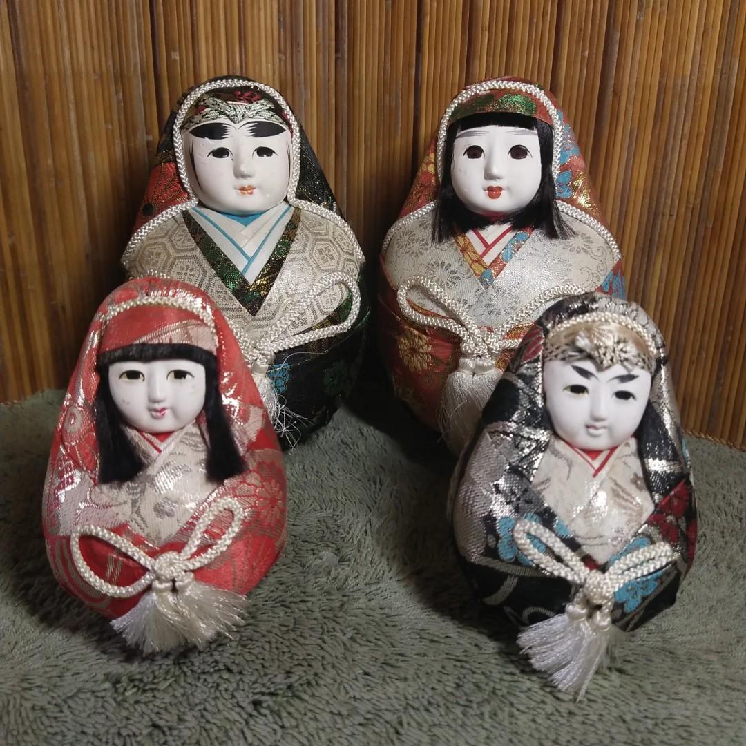 Japanese Egg Dolls Display Furniture Home Living Home Decor