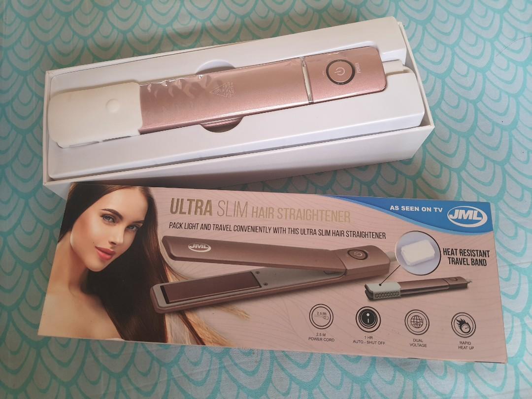 JML ultra slim hair straightener Beauty Personal Care Hair on