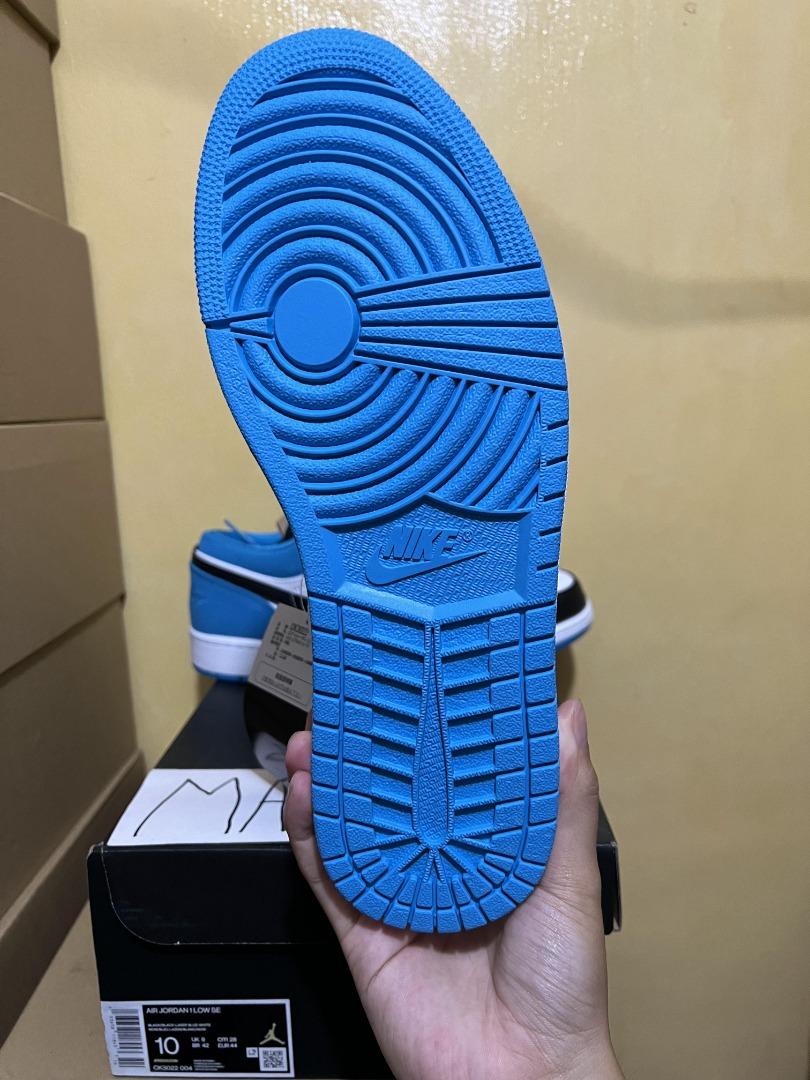 jordan aj 1 low se laser blue