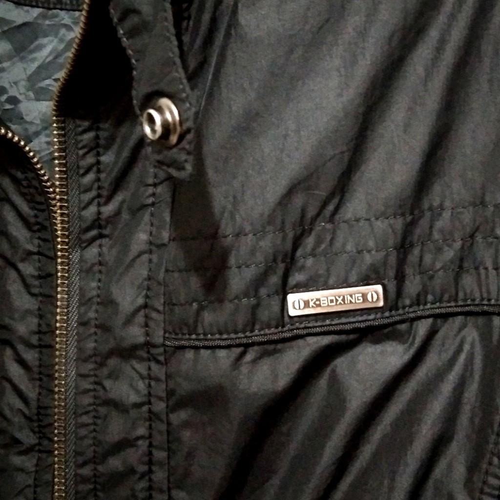K Boxing Winter Men s Stand Collar Jacket Size Medium Men s
