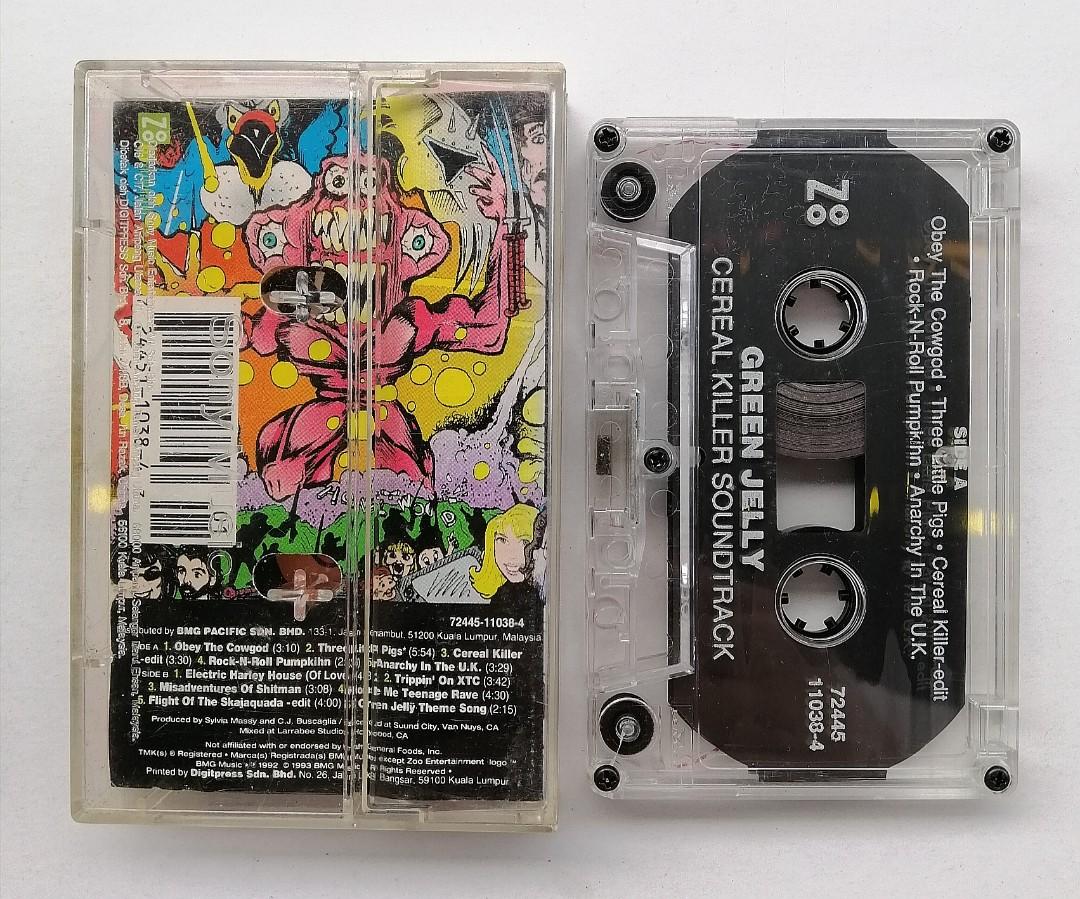 KASET GREEN JELLY " CEREAL KILLER SOUNDTRACK " ( 1993 ), Hobbies & Toys, Music & Media, CDs