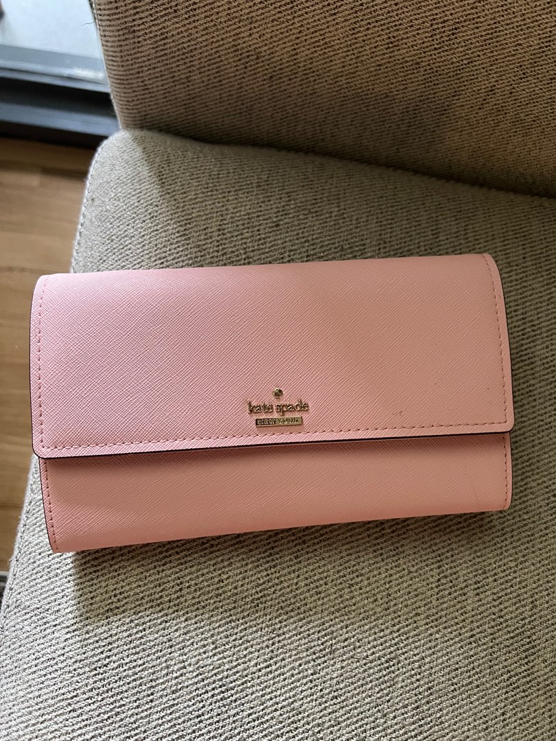Kate Spade Pink Wallet, Women's Fashion, Bags & Wallets, Wallets & Card
