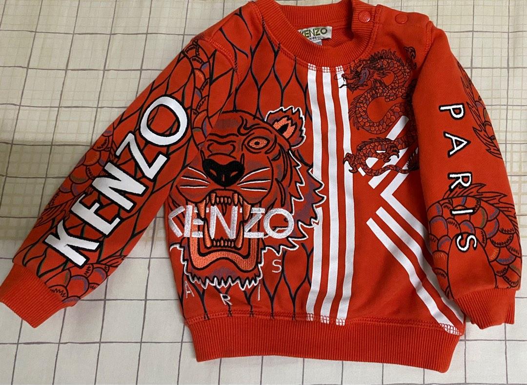 Orange store kenzo sweater
