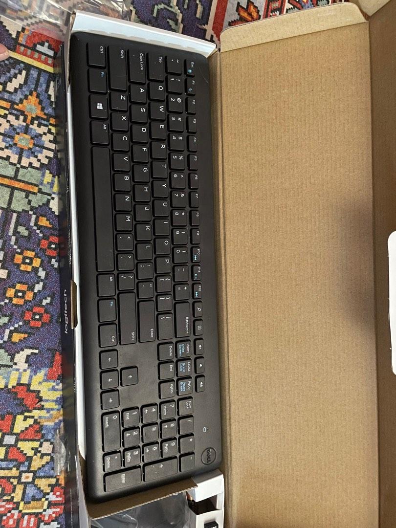 Keyboard Mouse Dell KM117 wireless
