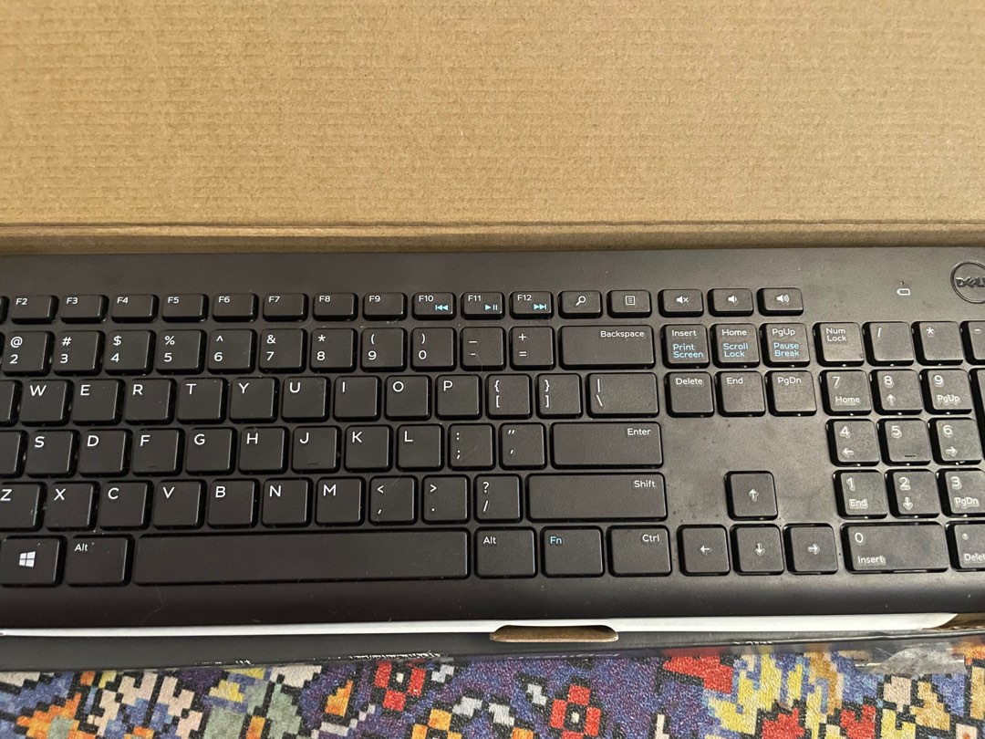 Keyboard Mouse Dell KM117 wireless
