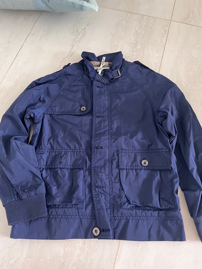 Burberry jacket kids purple top