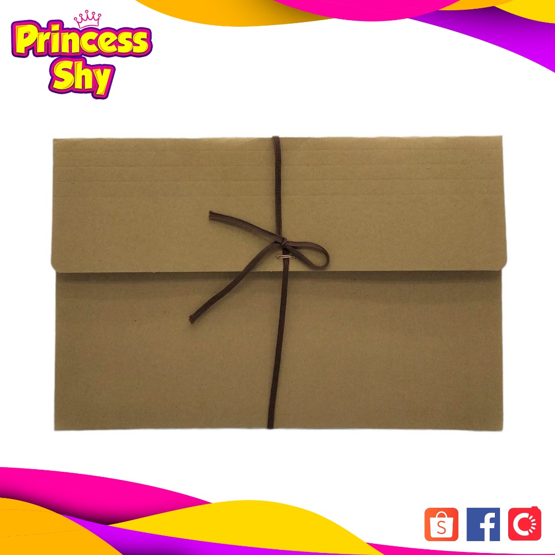 Kraft Expanding Envelope w/ String Long Legal size, Hobbies & Toys