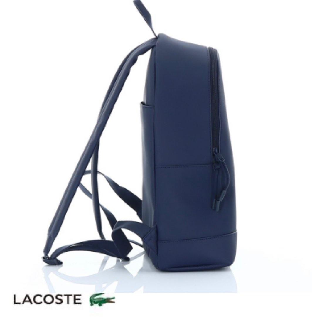 Lacoste N ocroc Canvas Backpack Men s Fashion Bags Backpacks on