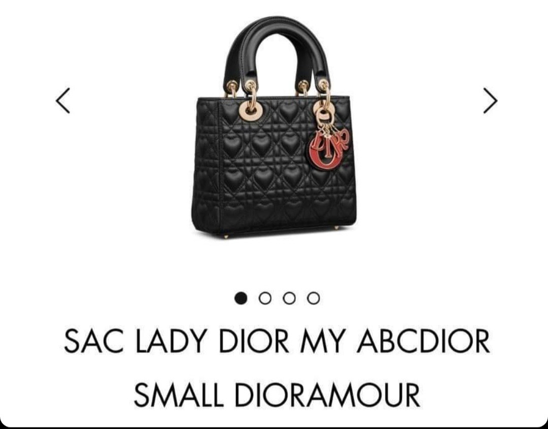 Lady Dior Heart Tote Bag  Bragmybag
