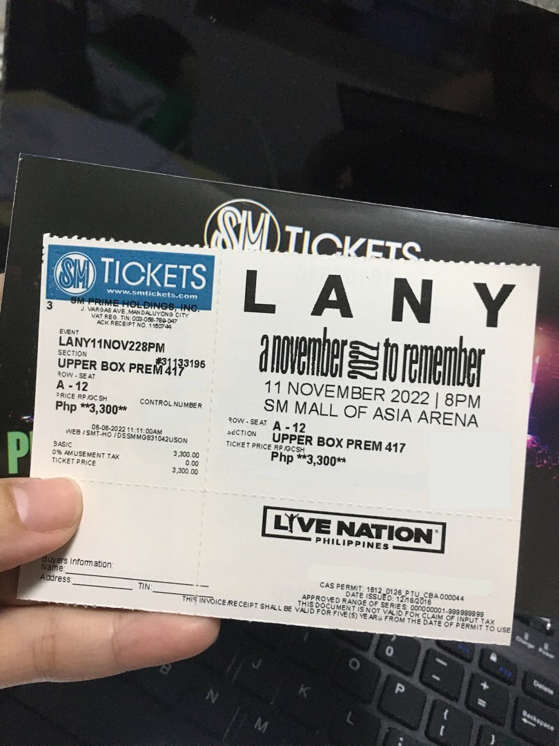 LANY Ph Tour - A November to remember, Tickets & Vouchers, Event ...