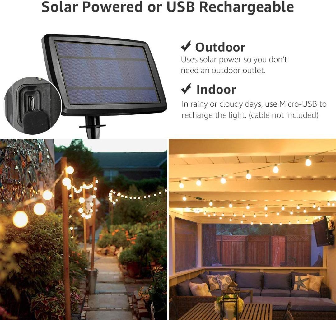 1Pack Solar Light Bulbs, Outdoor Indoor Home Chicken Coop Lights, Solar  Powered LED Shed Lights, Camping Lamps for Tent