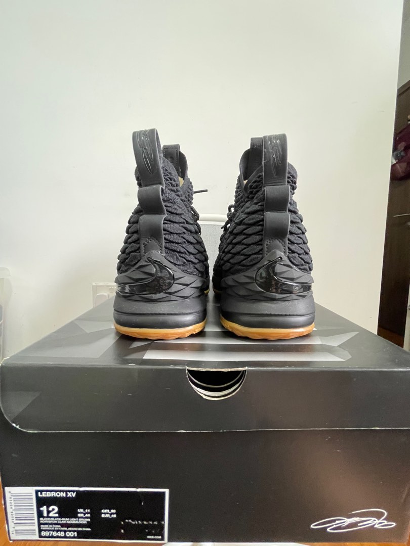Lebron xv online black gum