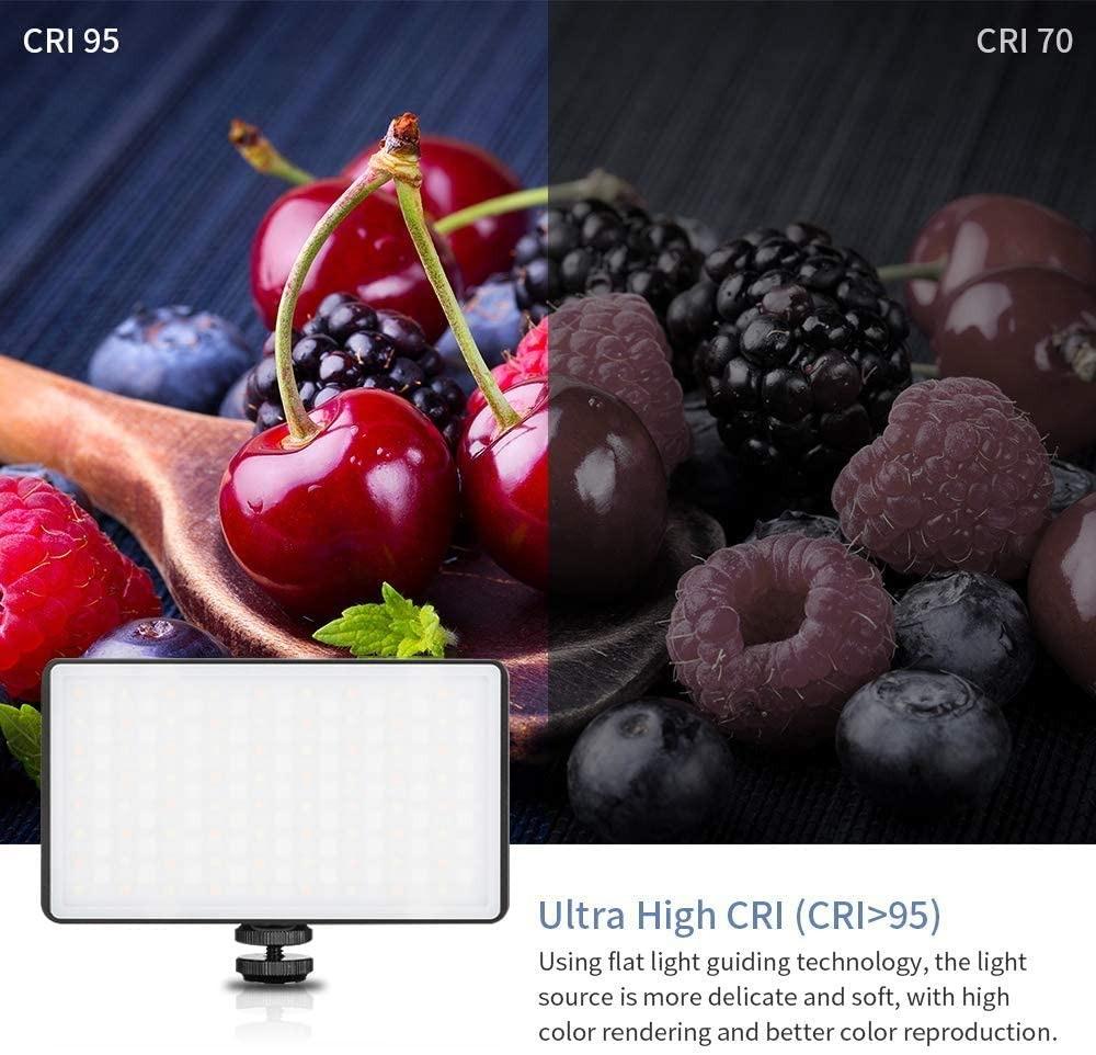 "LED Video Light Mini Camera Light Usb Charging Aluminum Alloy