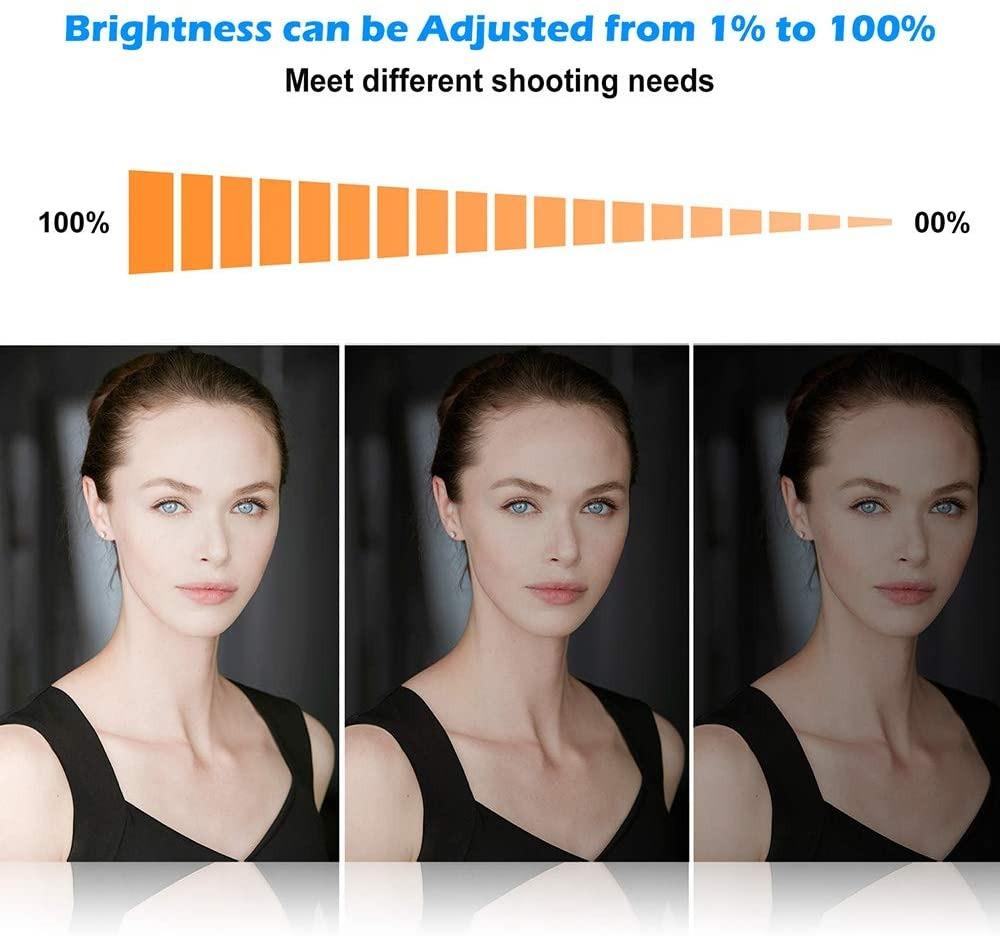 "LED Video Light Mini Camera Light Usb Charging Aluminum Alloy