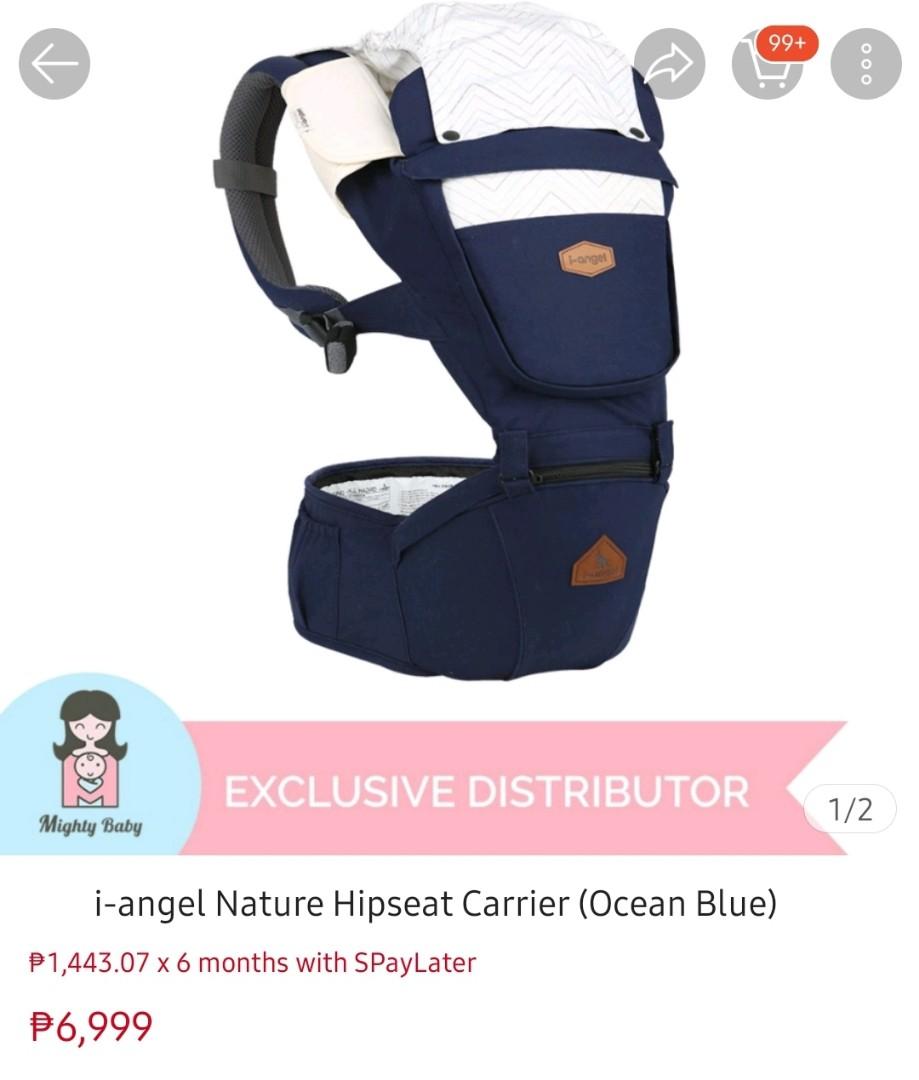 like new! iangel baby hipseat carrier, Babies & Kids, Going Out