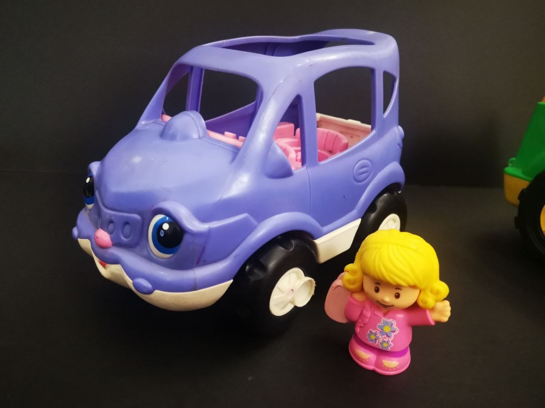Little people purple car on sale
