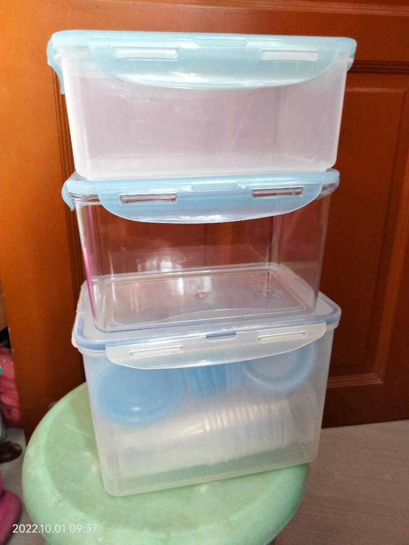 Lock & lock plastic container, Furniture & Home Living, Kitchenware